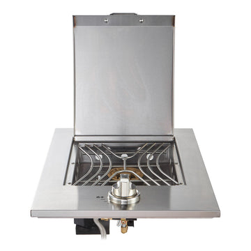 Smart Drop-In Side Burner Gas BBQ Cooktop in Stainless Steel <br><br> (SMA-DSG0010-SS)
